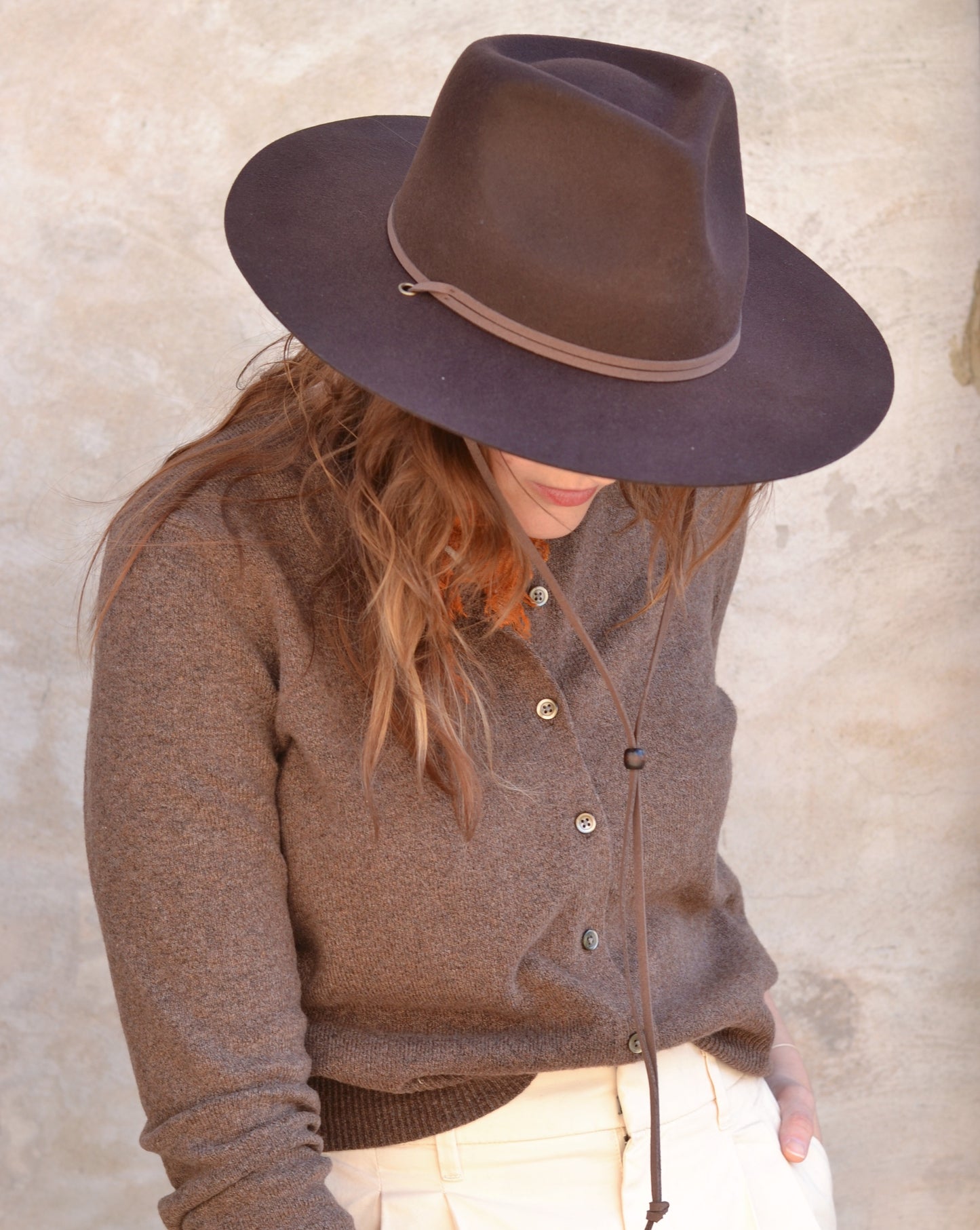 Felted Wool Hat | The Lilly