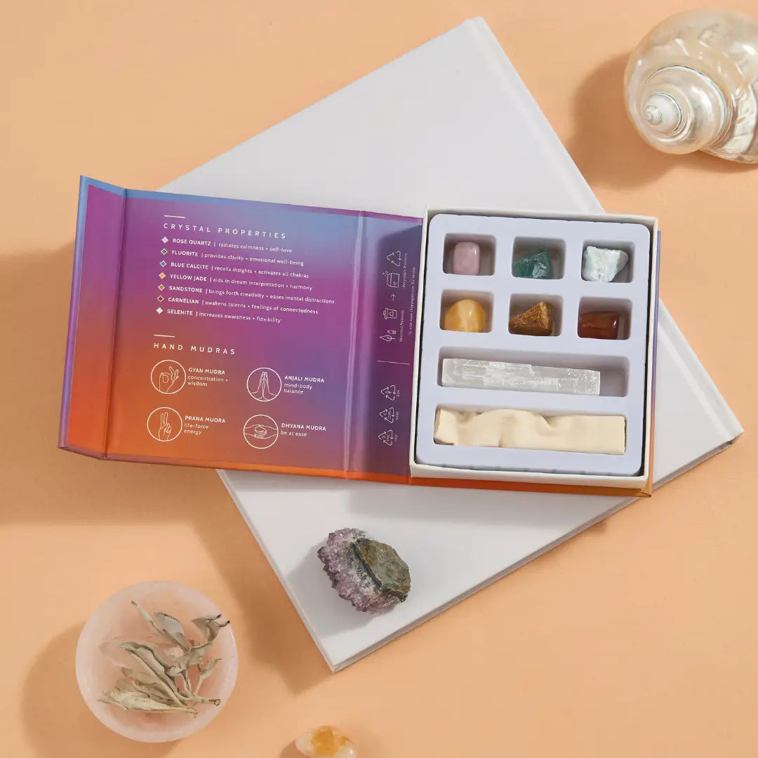 Geo Central | Meditation Stones Boxed Crystal Collection
