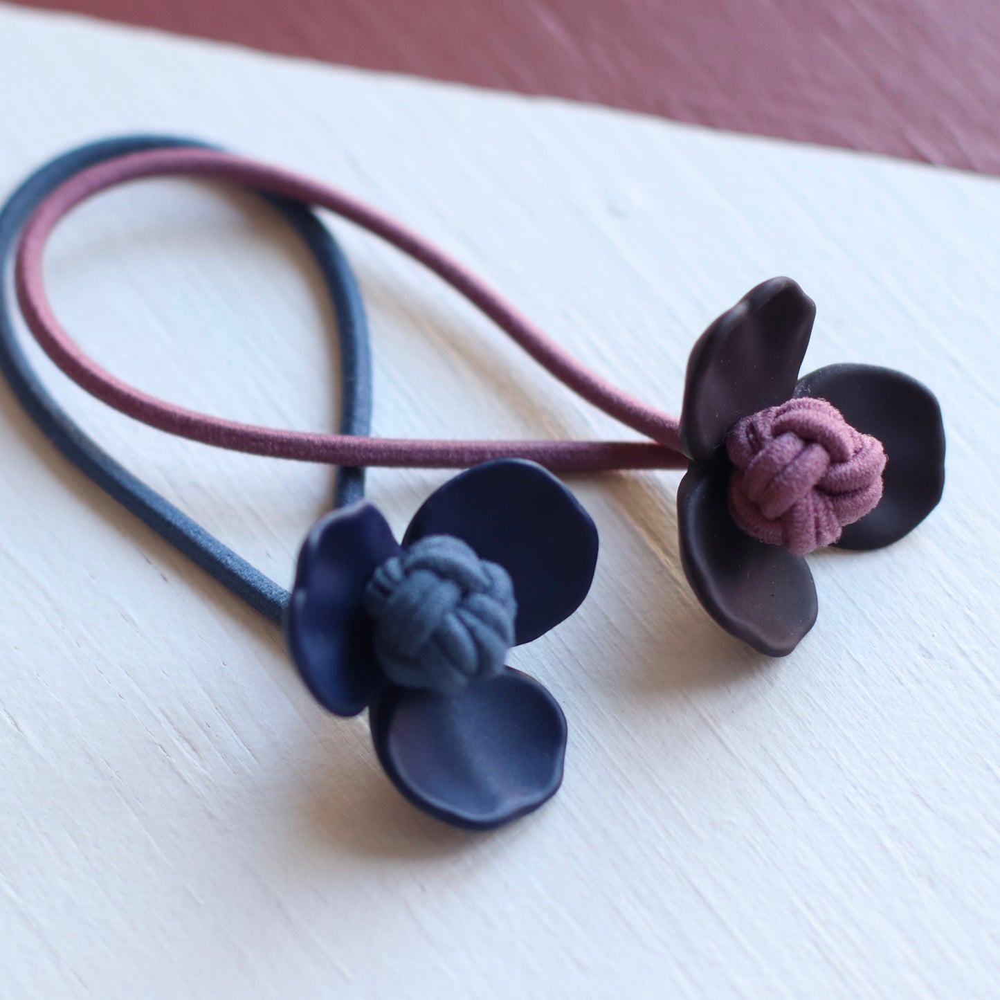 Dune Clips | Resin Flower Elastic Hair Tie