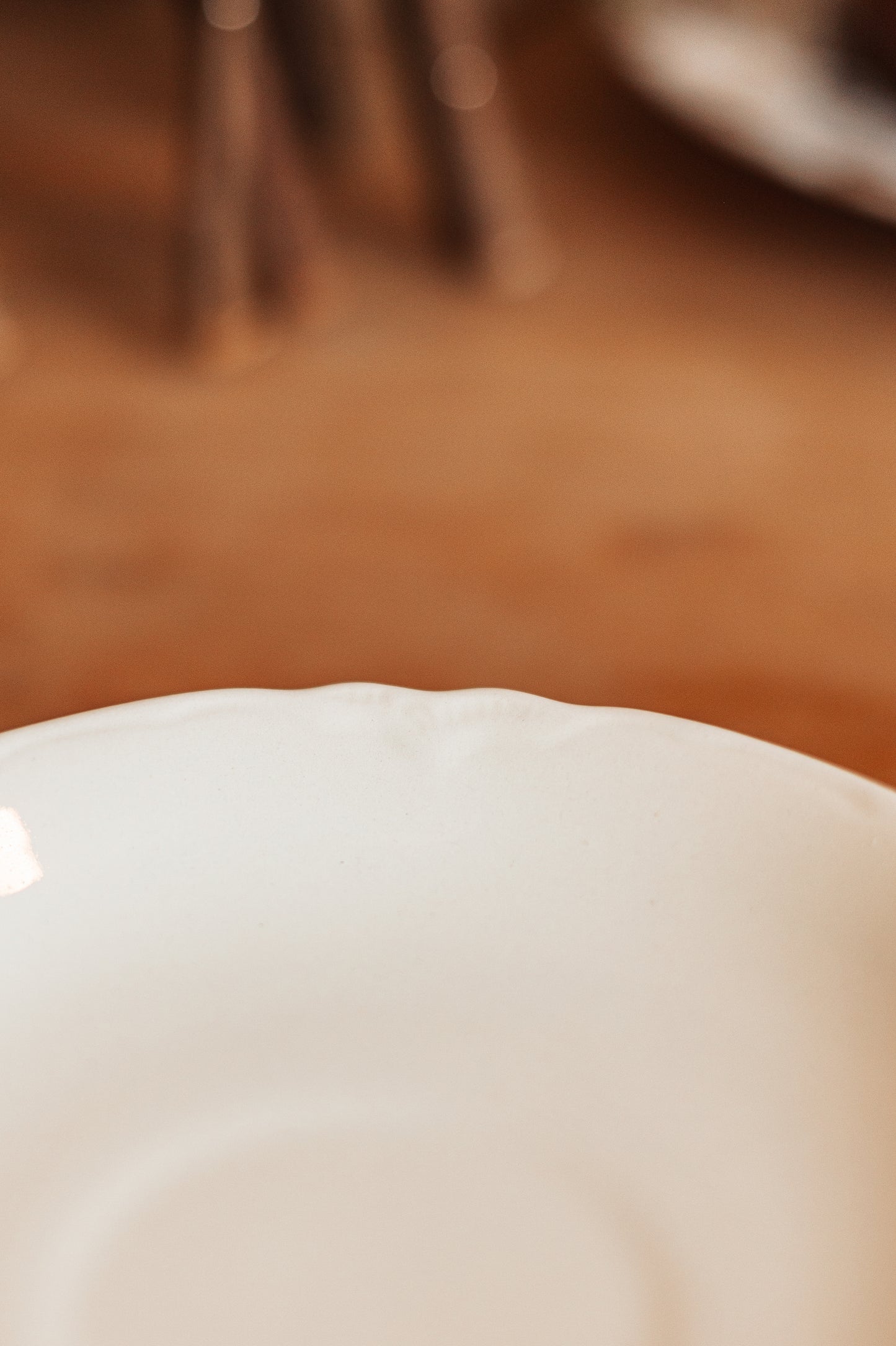 Ironstone-Style Dessert Plates, Set of 4
