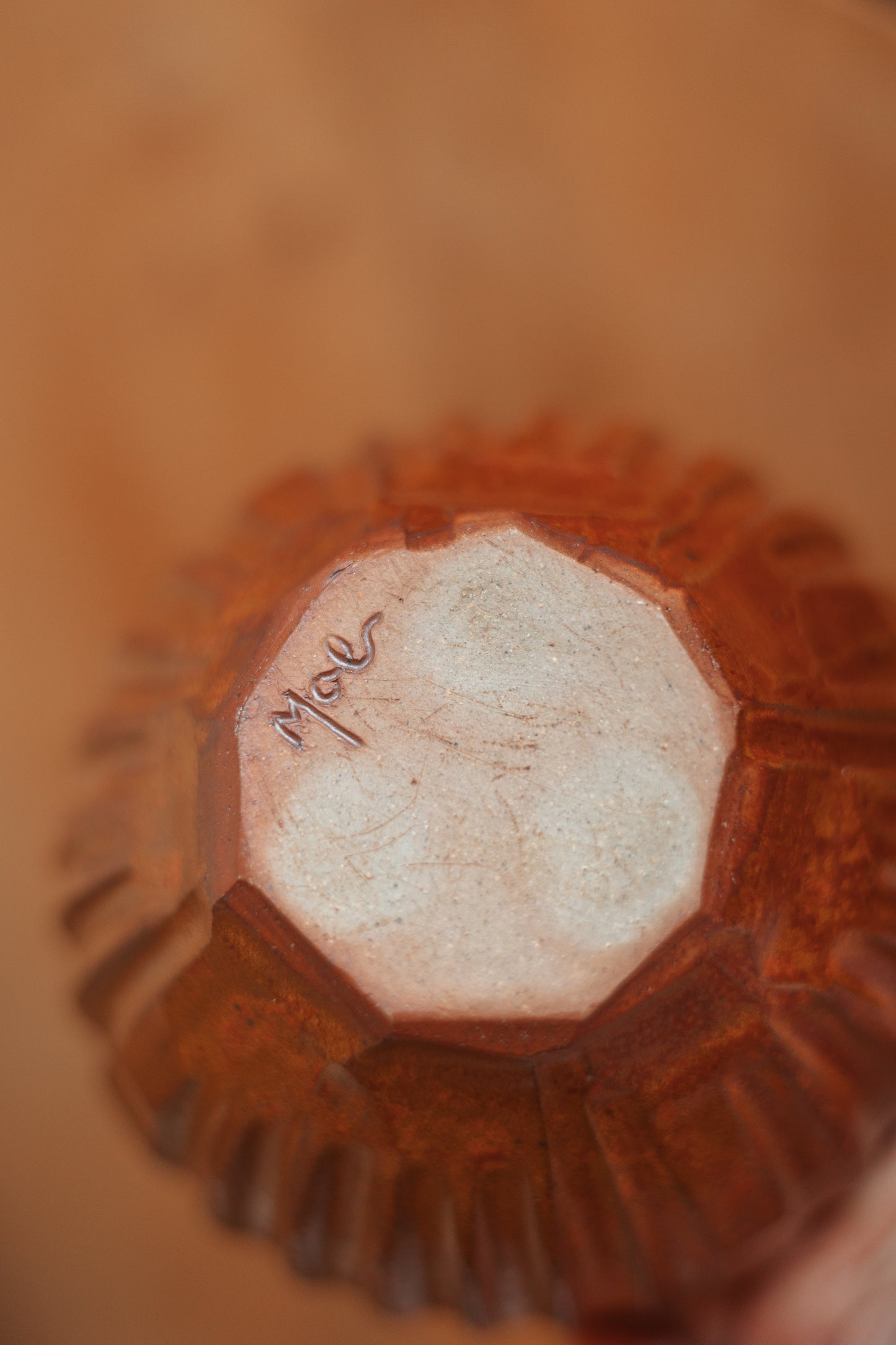 Emo Pottery | Walnut Ridged Cereal Bowl