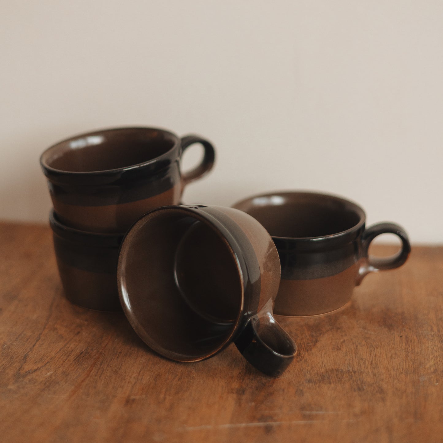 Stone Mountain Mikasa Tea Cups, Japan, set of 4