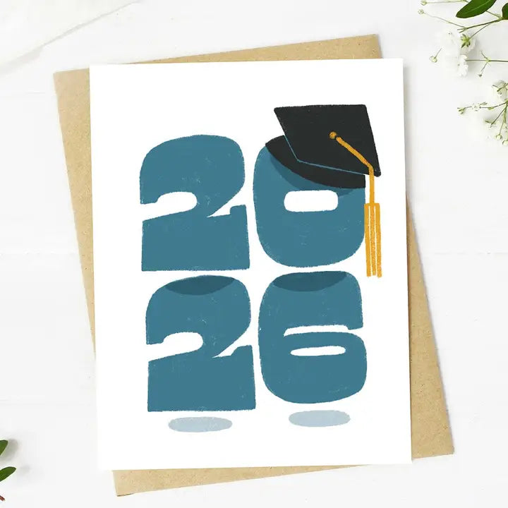 Big Moods | 2026 Blue Graduation Card
