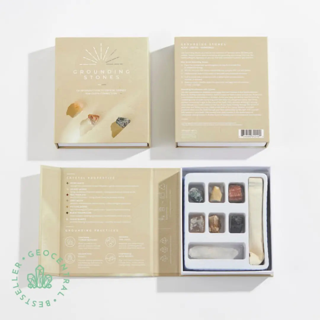 Geo Central | Grounding Stones Boxed Crystal Collection