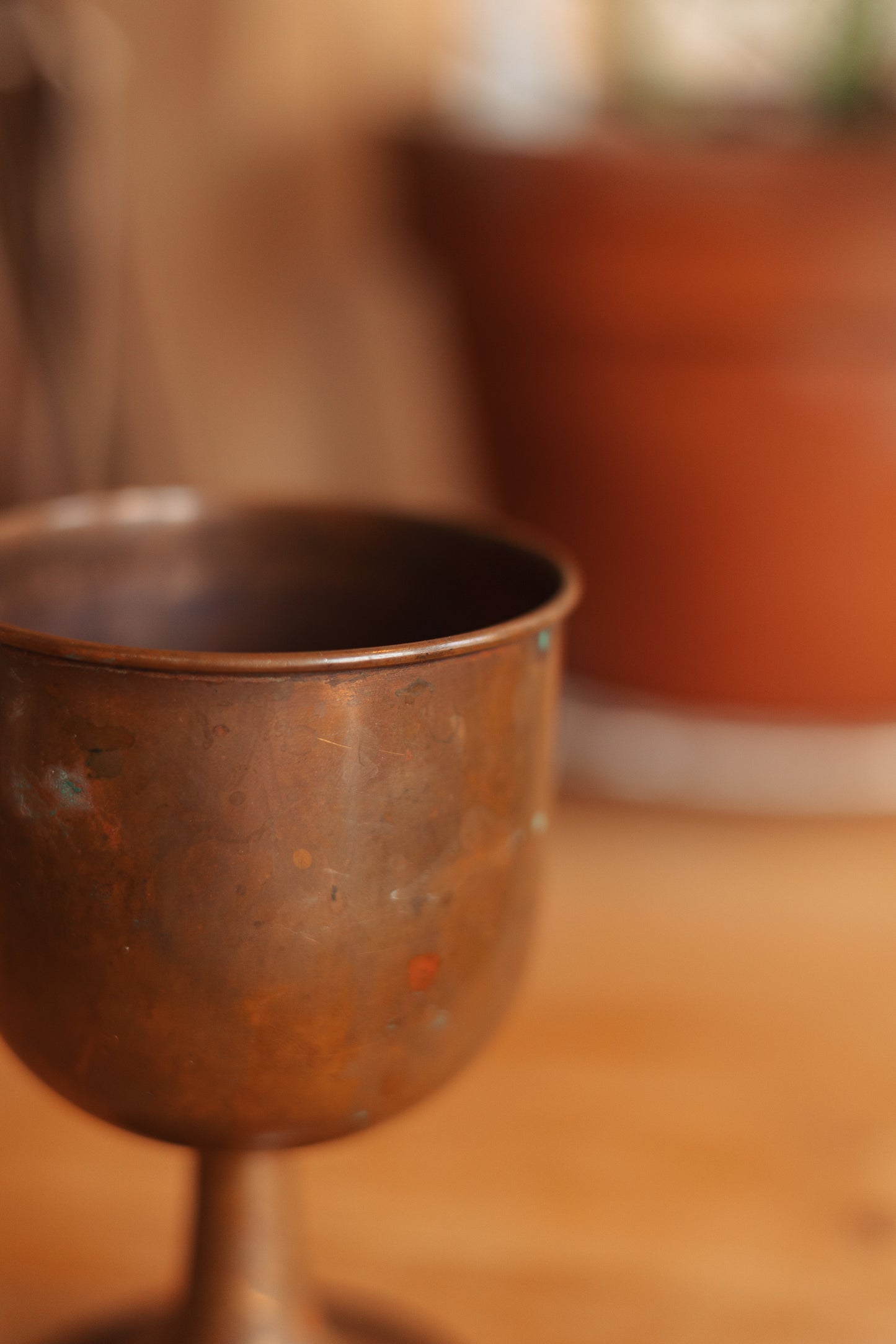Primitive Copper Chalice