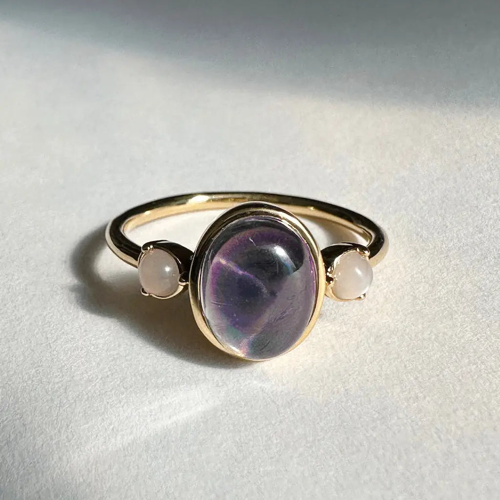 Honeycat Jewelry | Bejeweled Mood Ring