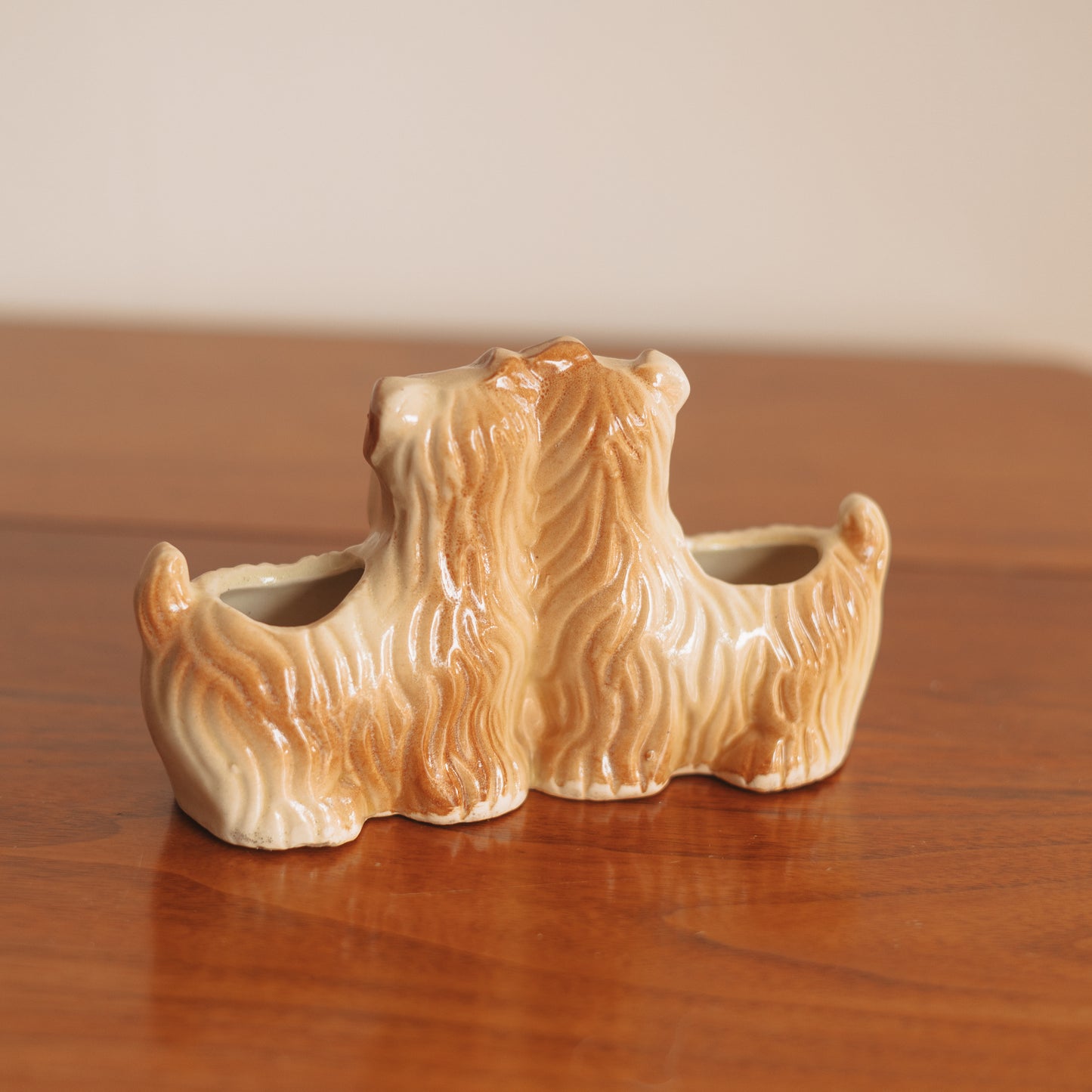 Double Scottie Dog Planter