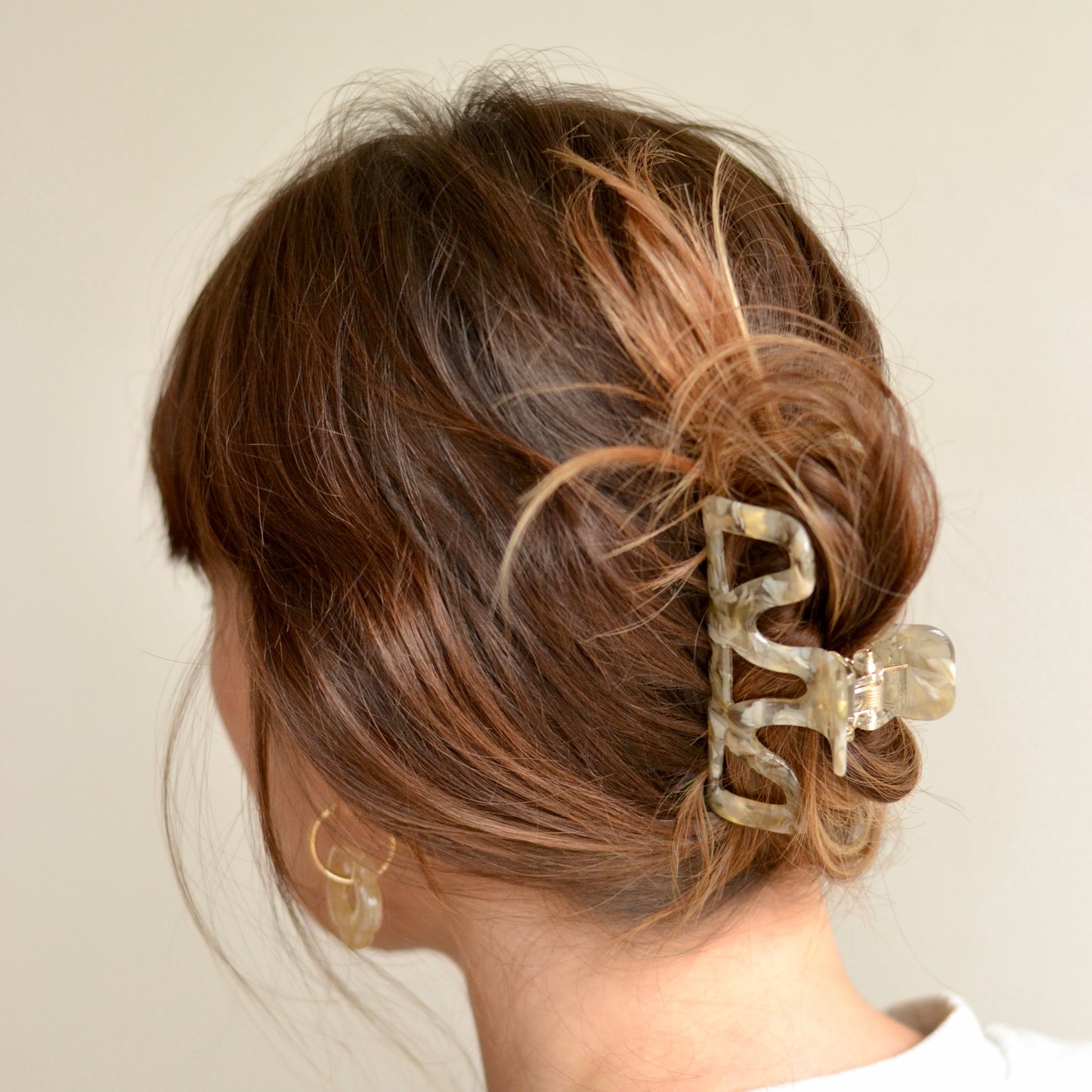 Anarchy | The Funky Clip in Gray Marble