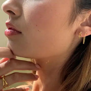 Honeycat Jewelry | Knotty Serpent Studs