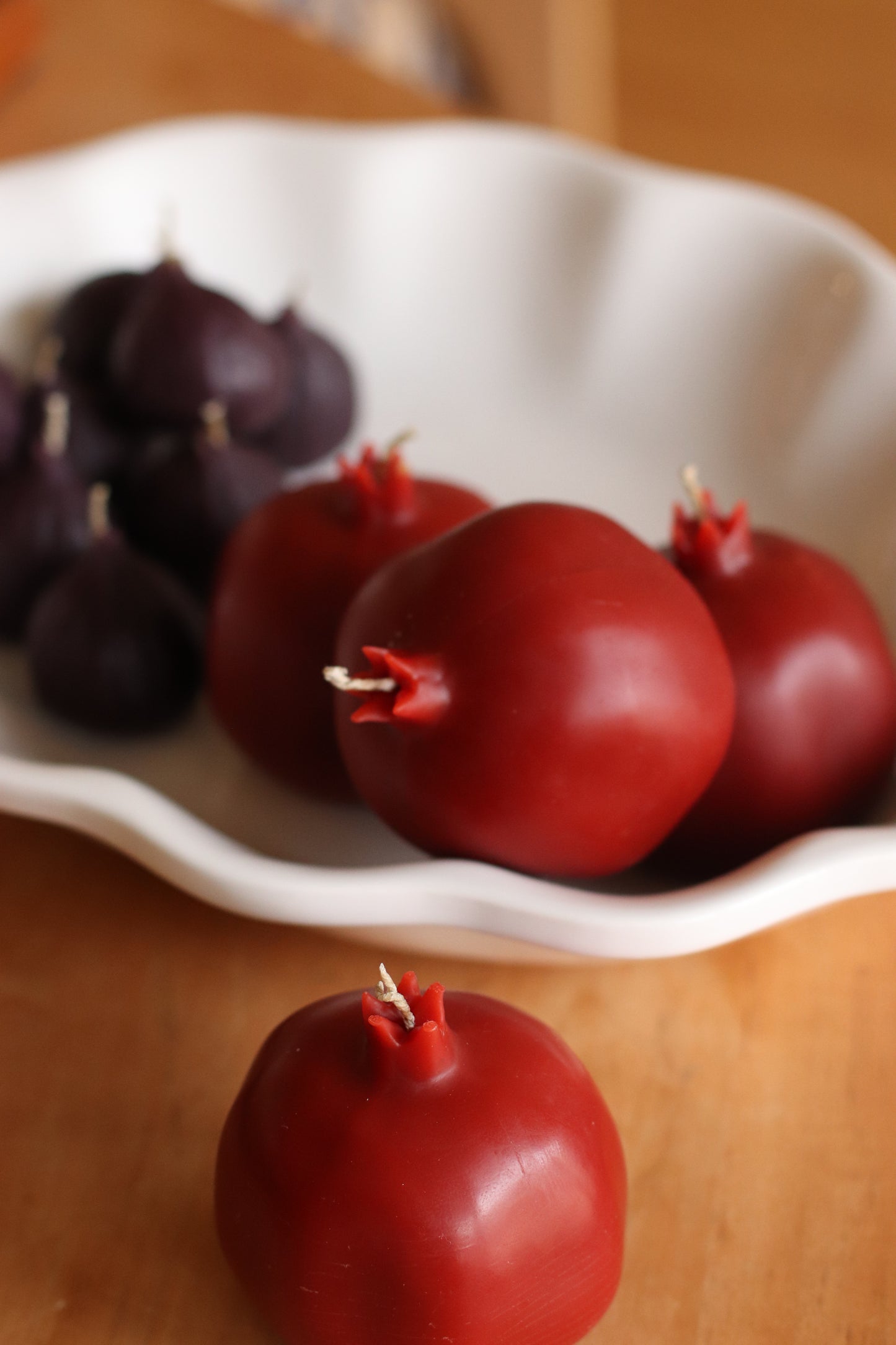 The Wax Pantry | Pomegranate Beeswax Candle