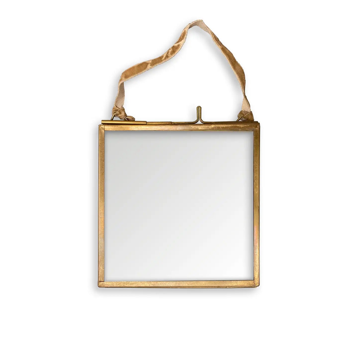 French Graffiti | Gold Ornament Frame with Ribbon, Large