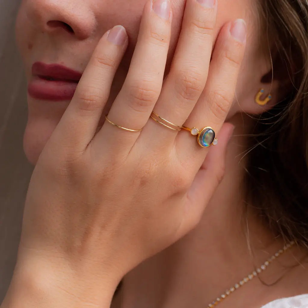 Honeycat Jewelry | Bejeweled Mood Ring