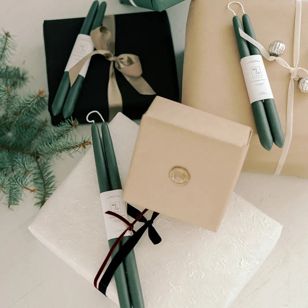 Mo & Co | Forest Green Tapers