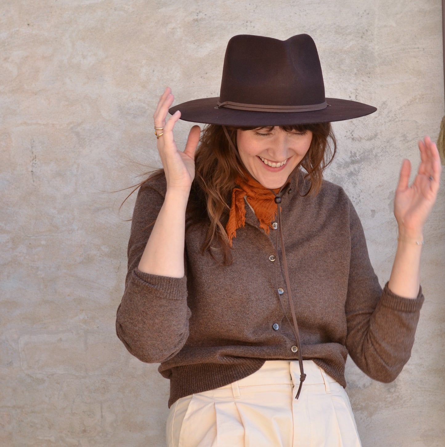 Felted Wool Hat | The Lilly