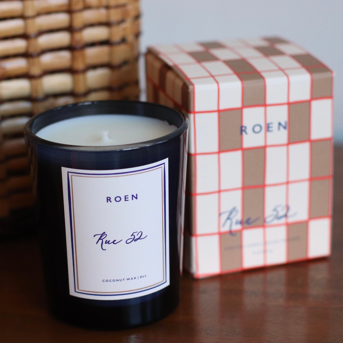 Roen Soy + Coconut Blend 8 oz Candle | Rue 52