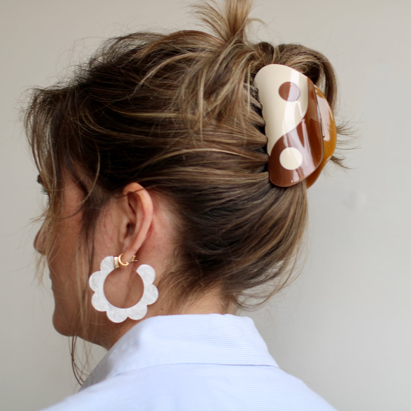 Yin Yang Claw Hair Clip, choose your color