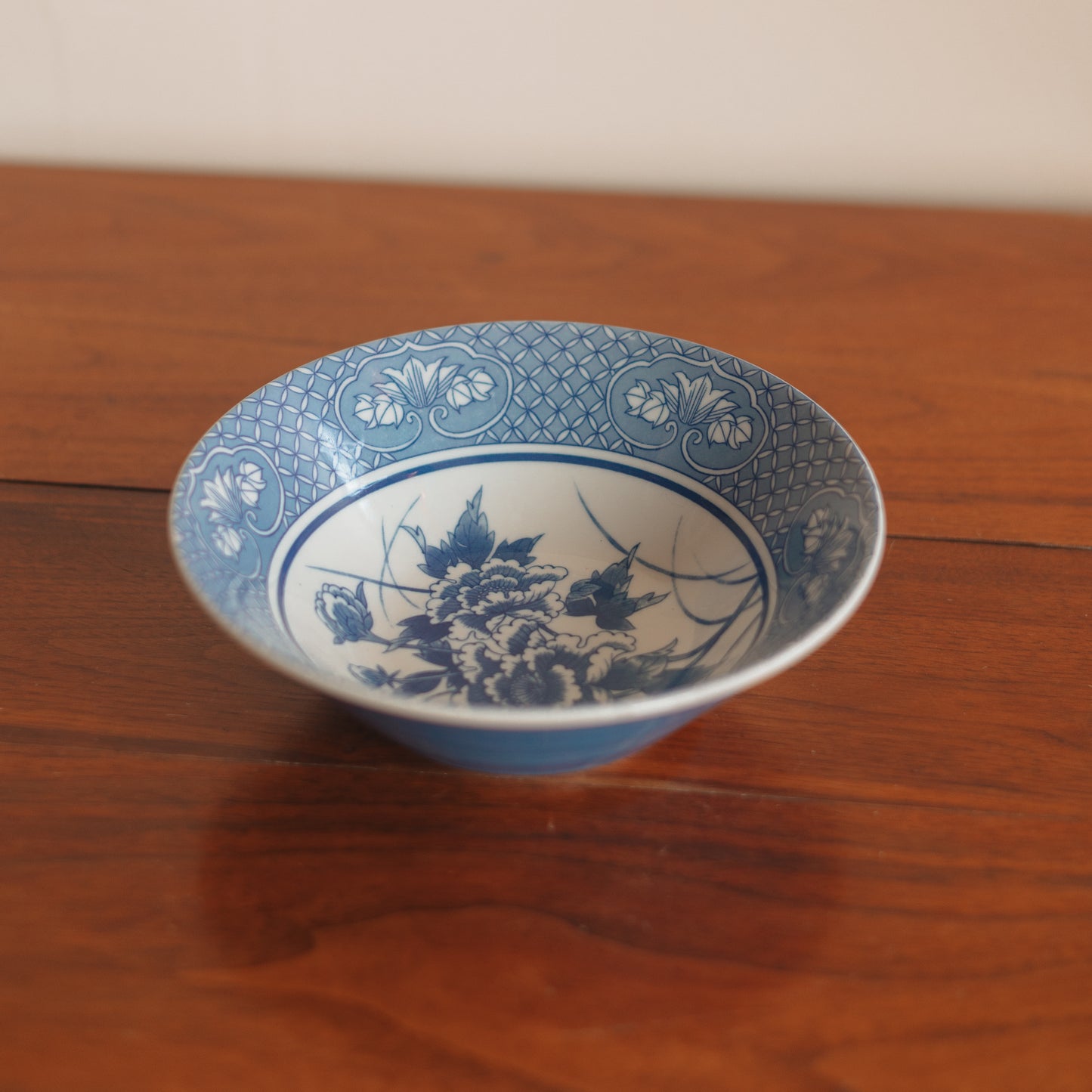 Asian Inspired Porcelain Serving Bowl