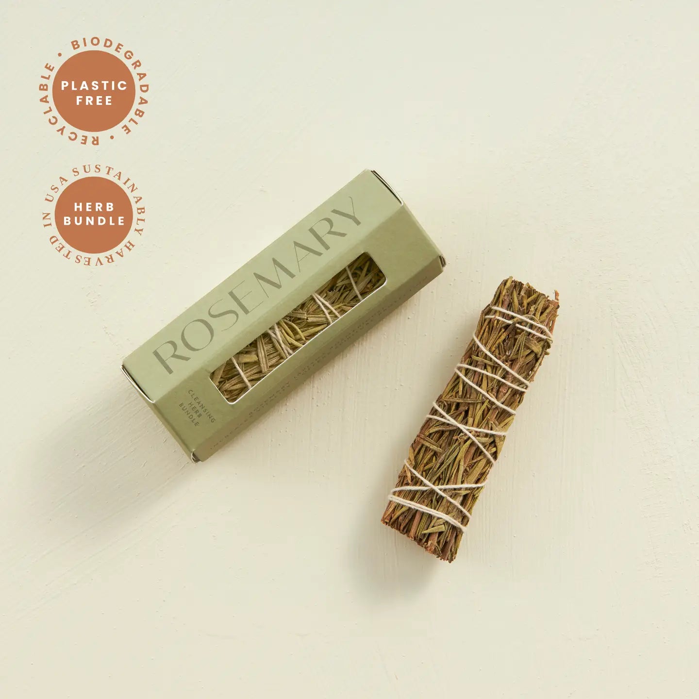 Geo Central | Rosemary Smudging Herb Bundle