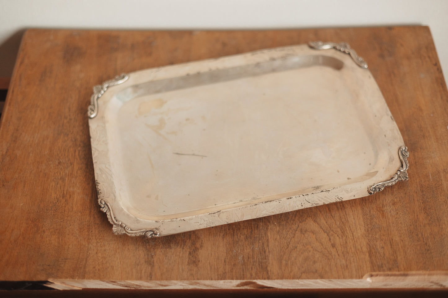 Silver Plated Decorative Tray
