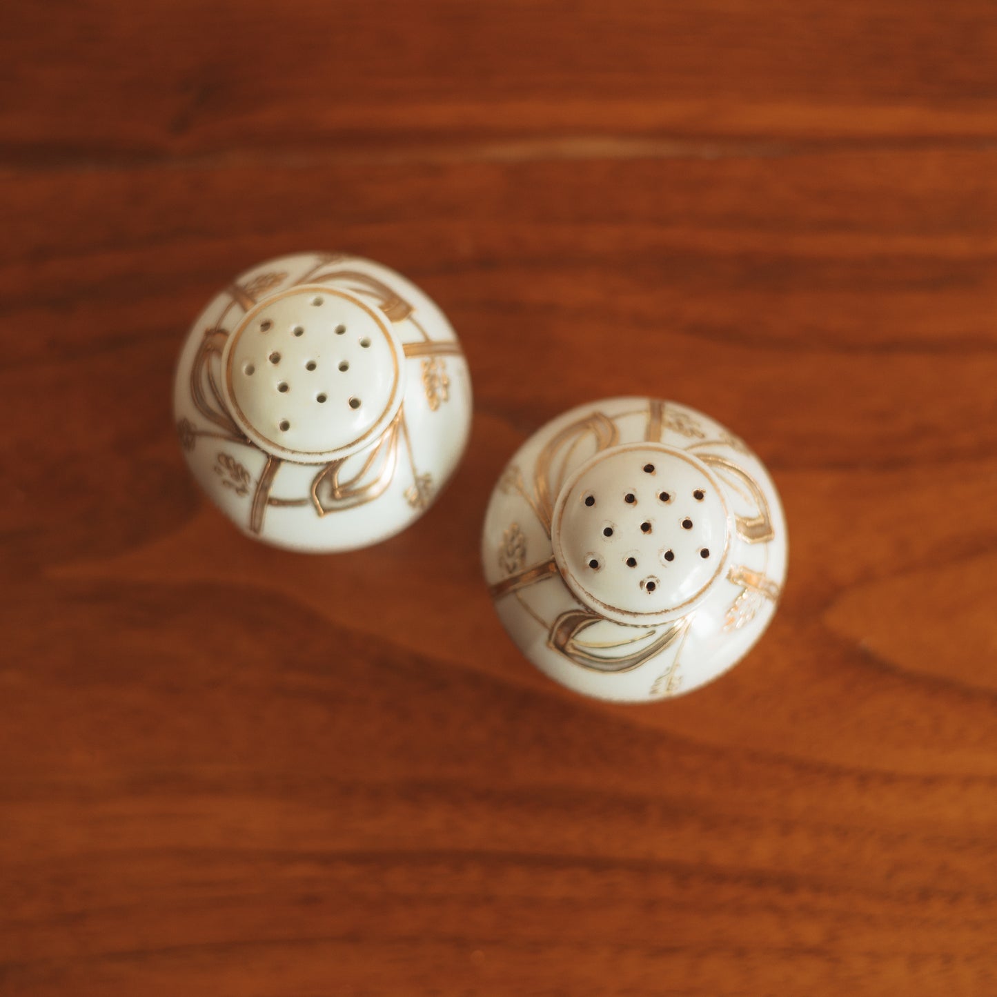 Nippon Hand Painted Salt and Pepper