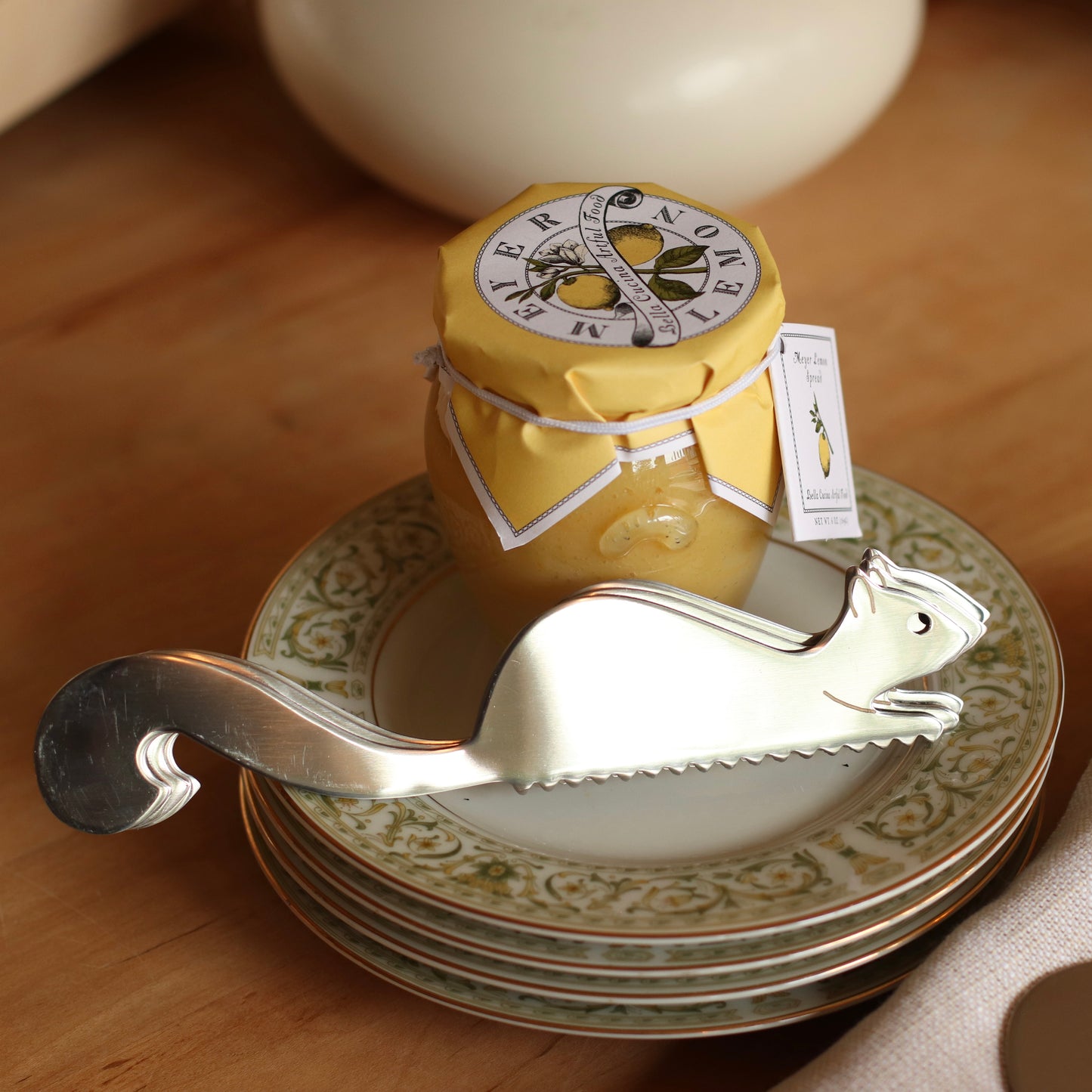 Squirrel Cheese Knife & Spreader