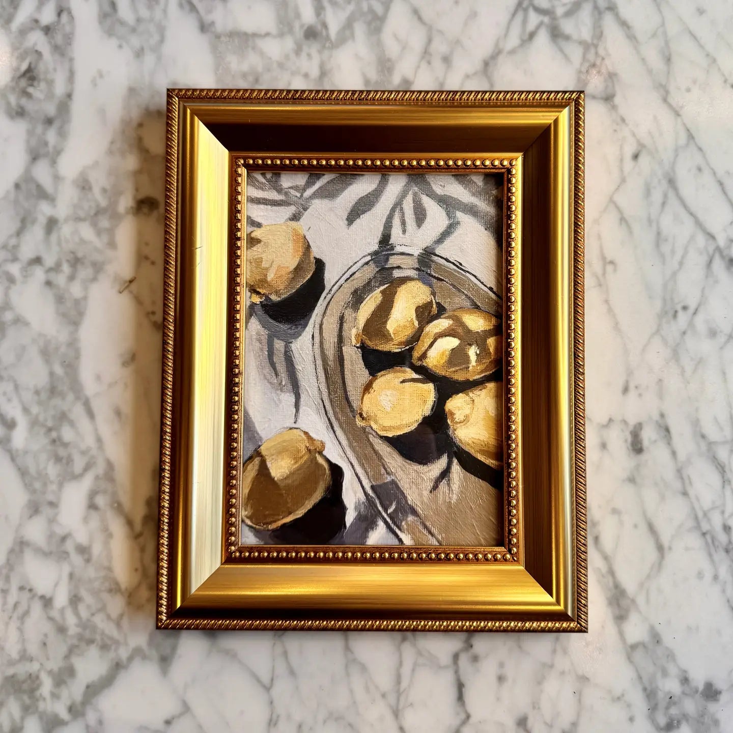 Katie Jo Art | 'Lemons' Print, 5x7