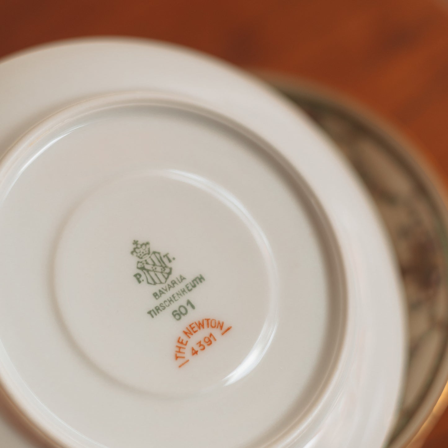 Bavaria Tirschenreuth “The Newton” Saucers, Set of 5