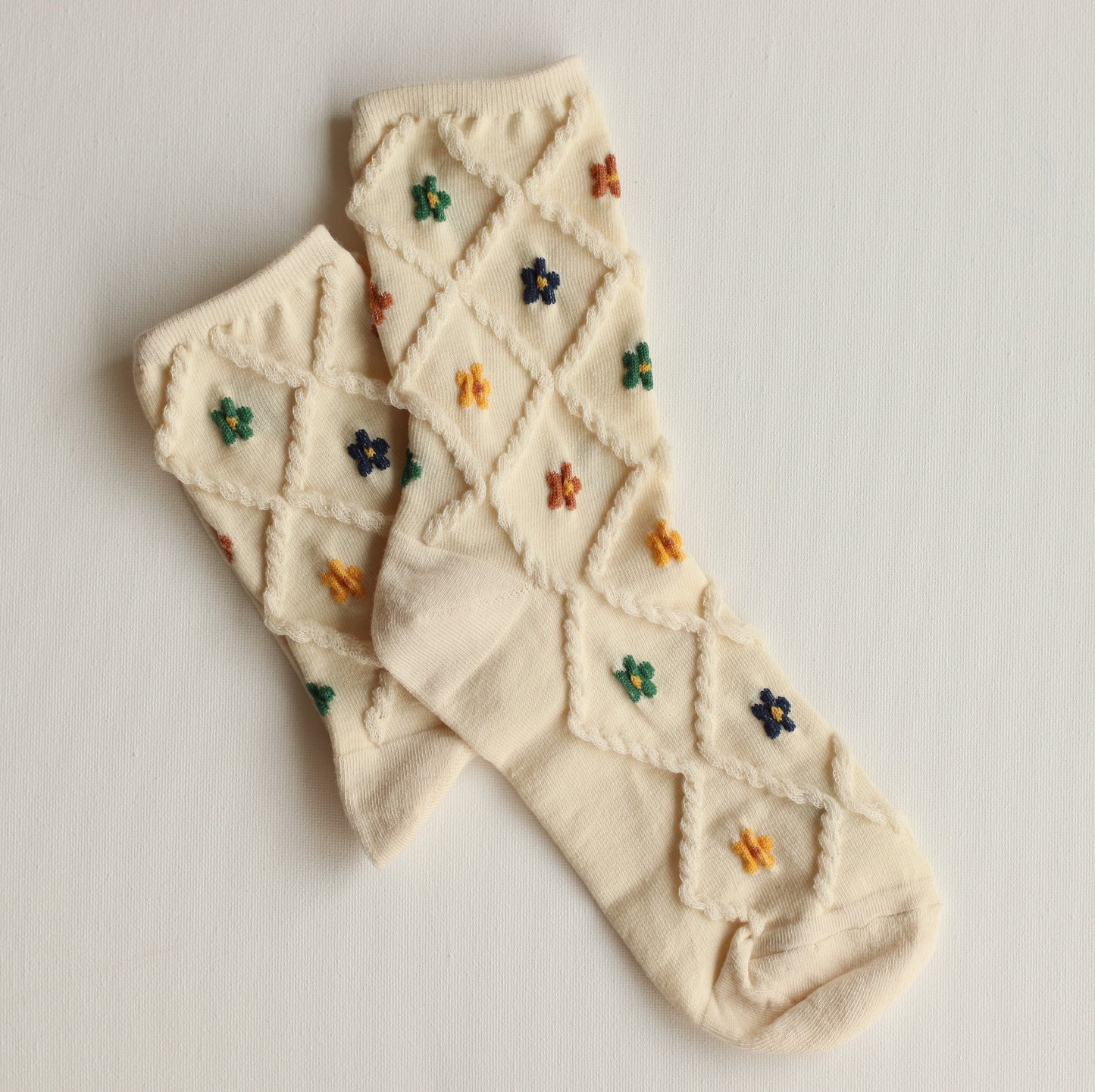 Tiepology | Ann Cottage Floral Socks