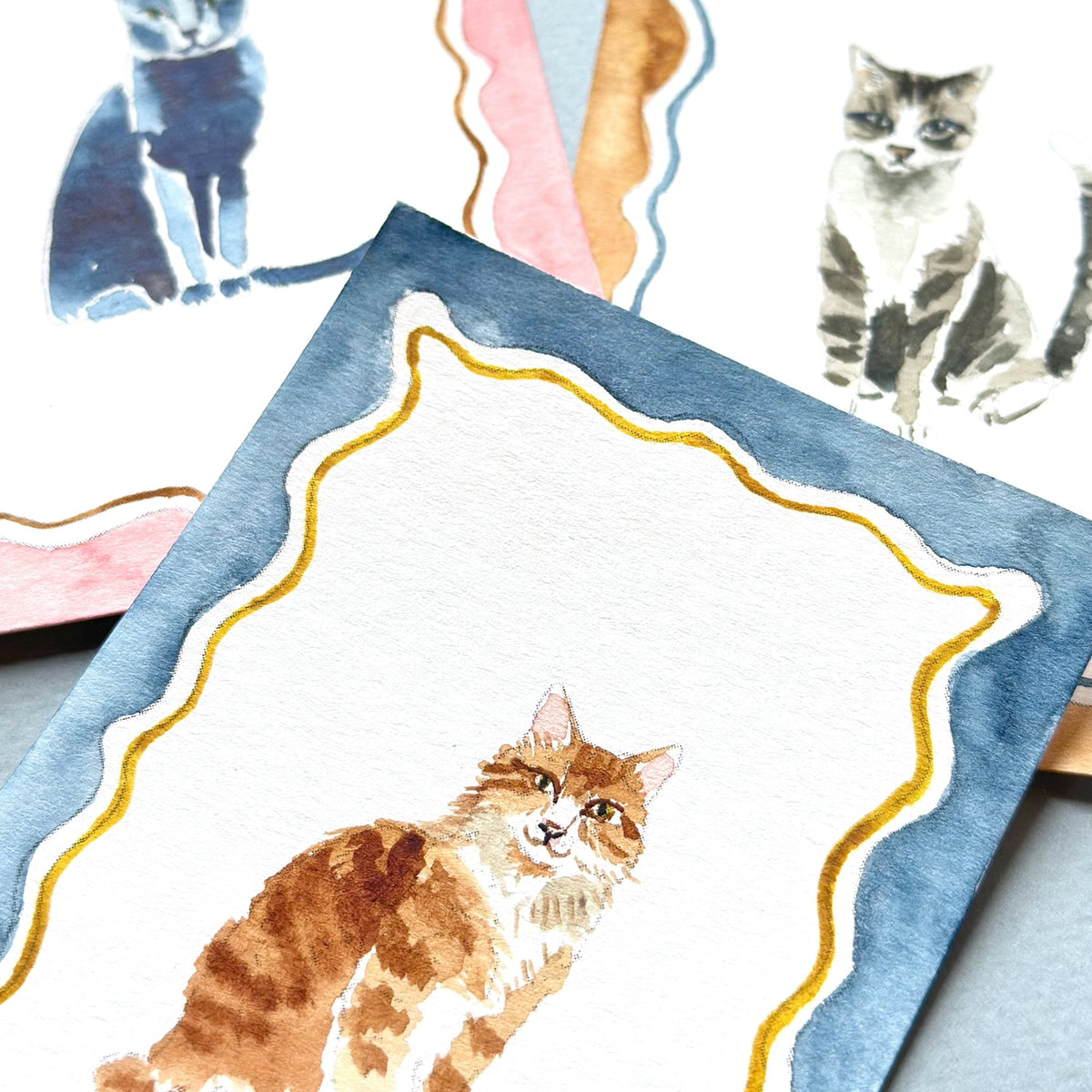 Mini Cats Watercolor Painting Kit