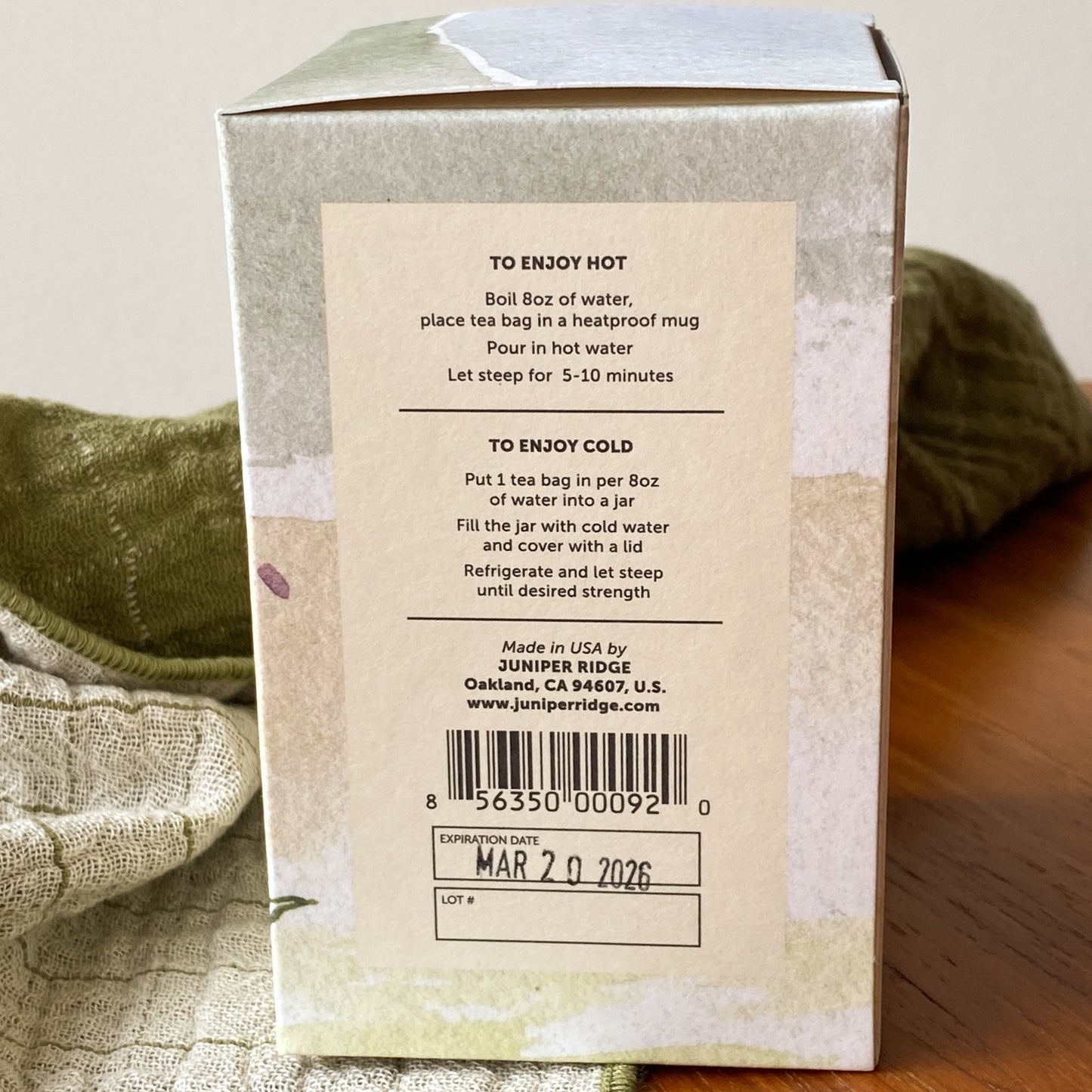 Juniper Ridge | Yerba Santa Tea