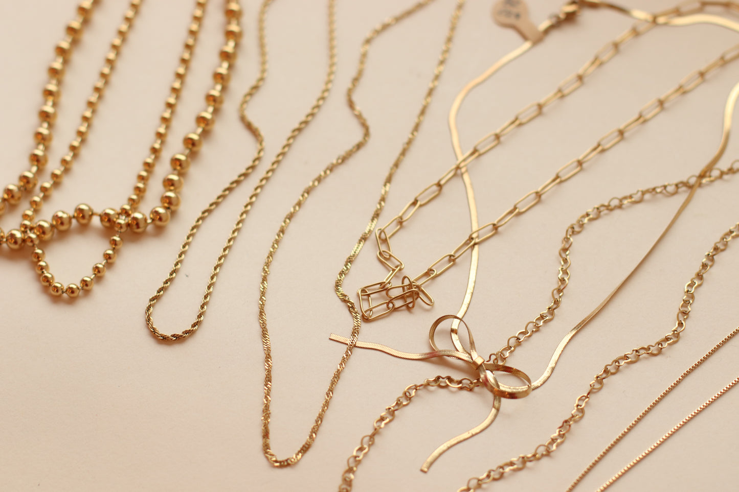 Bazou | Stainless Steel Heart Chain Necklace