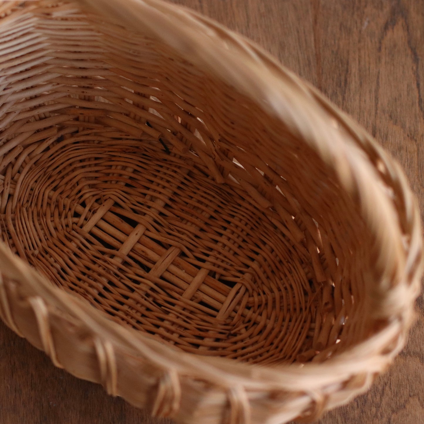 Small Handled Oval Basket