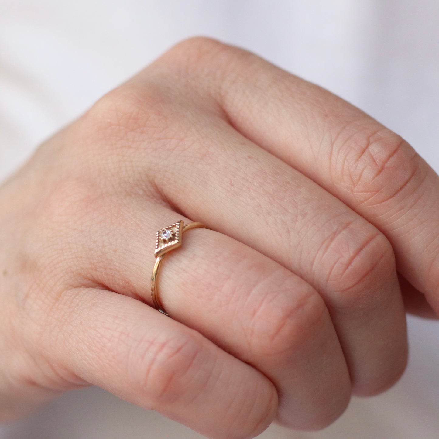 Baizaar | Brass Star Spark Ring