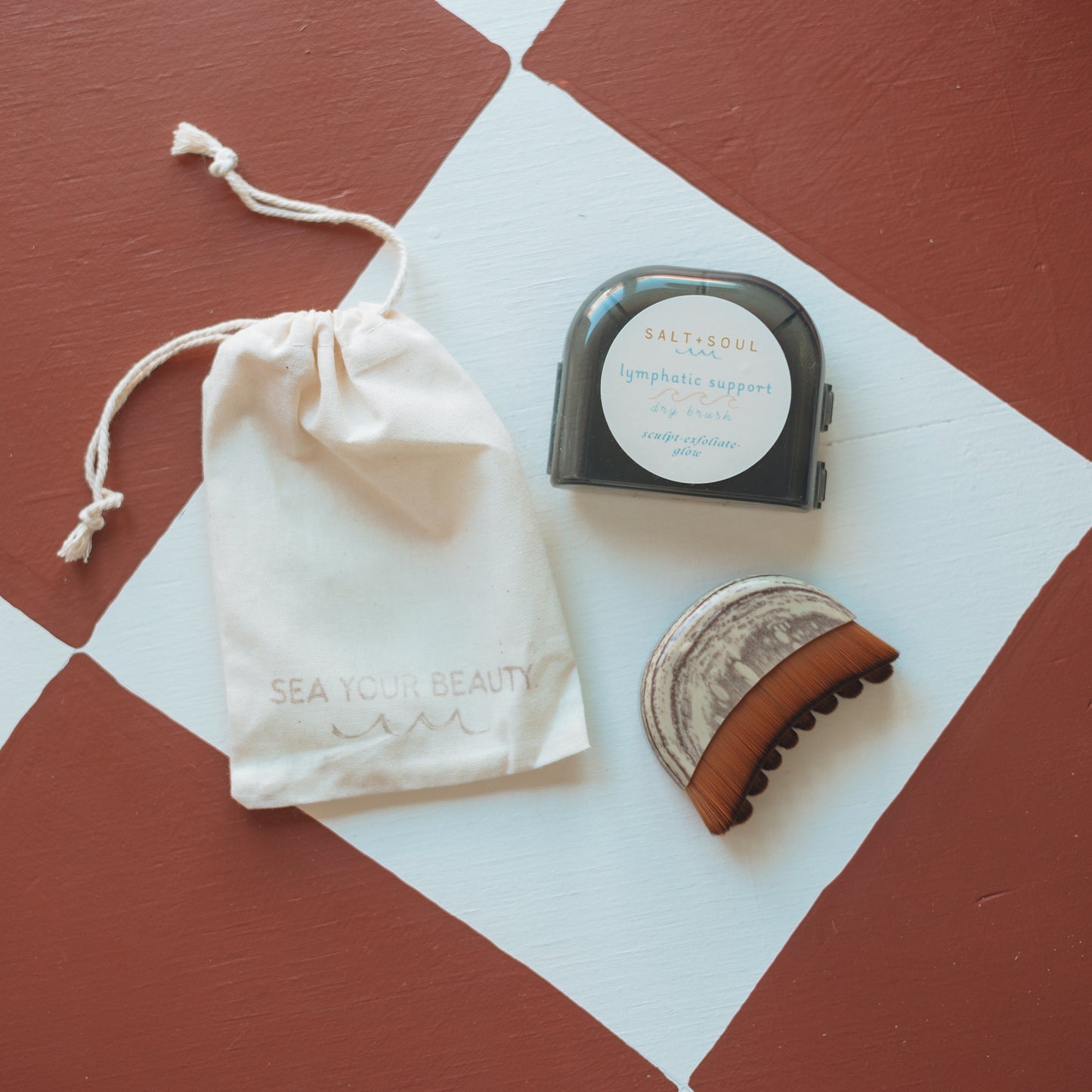 Salt + Soul Skincare | Lymphatic Support Facial Dry Brush