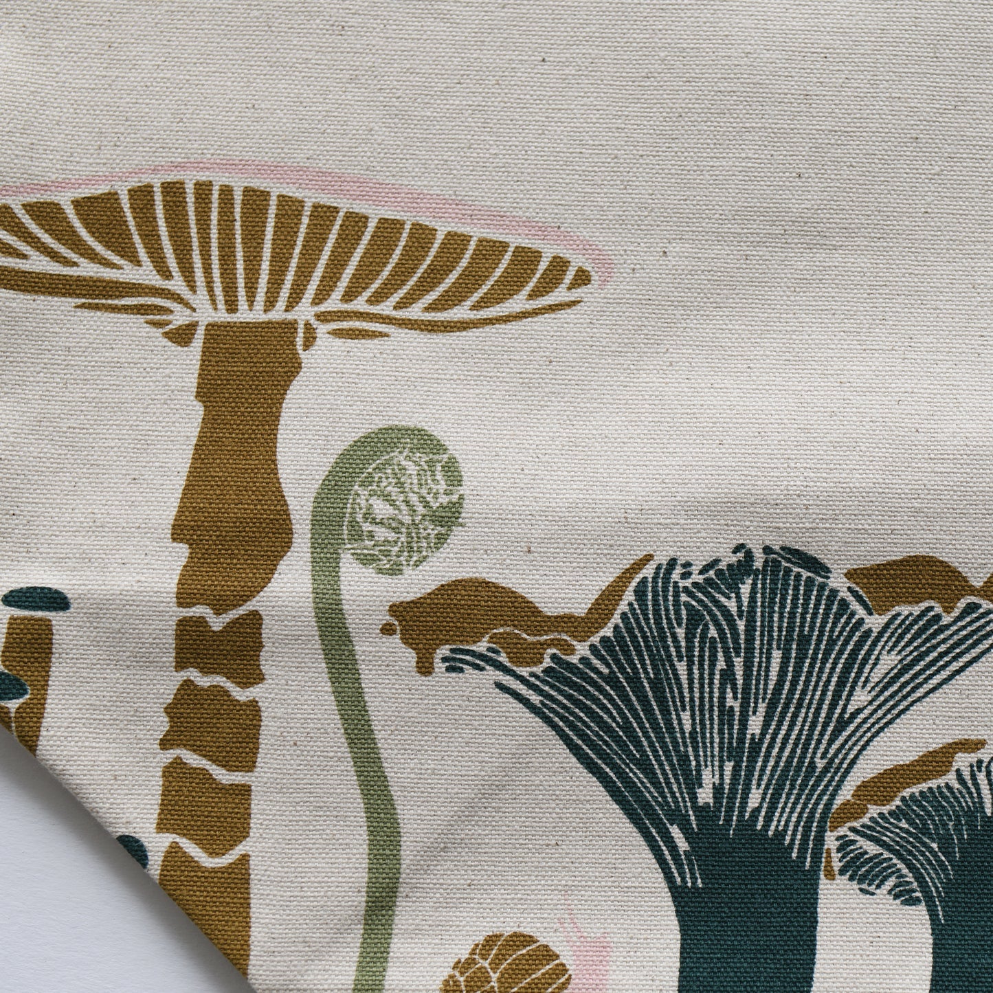June & December | Organic Cotton Tote Bag, Mushroom