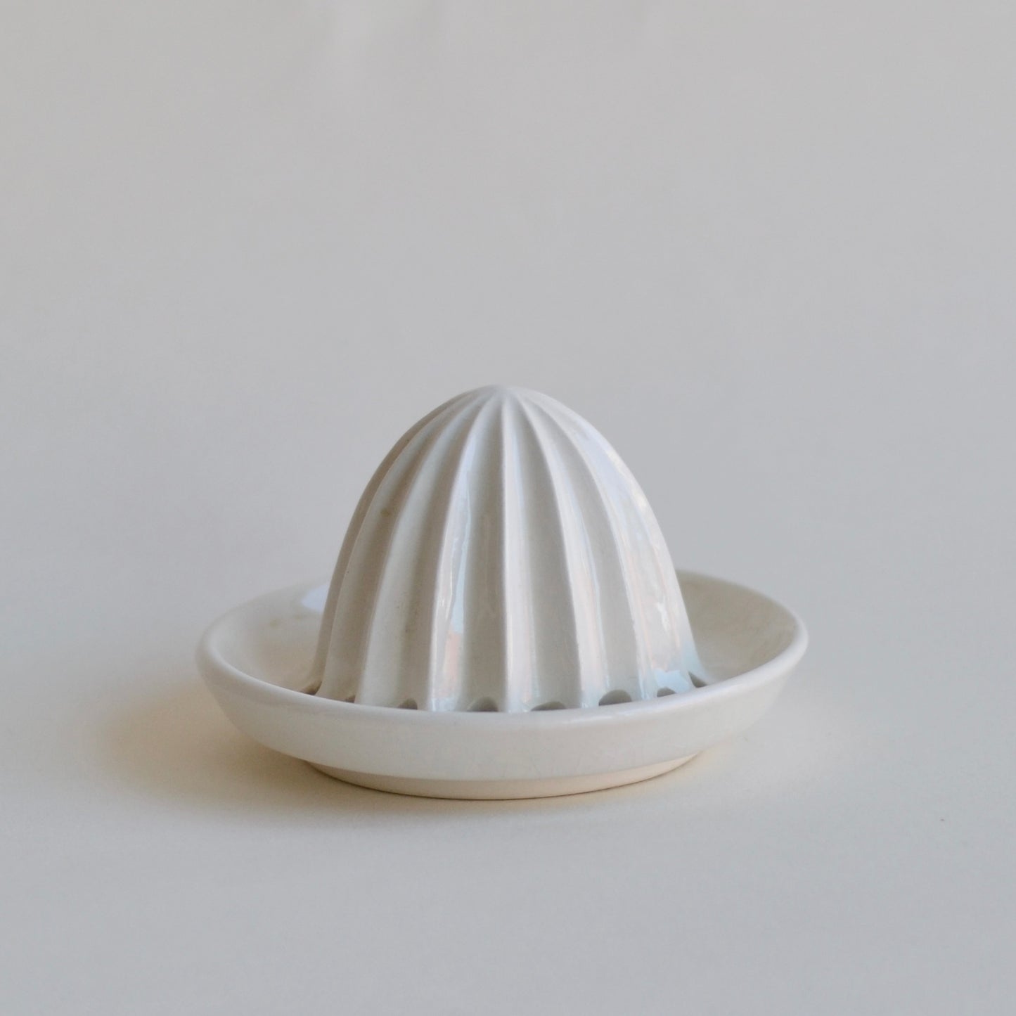 White Ceramic Citrus Juicer