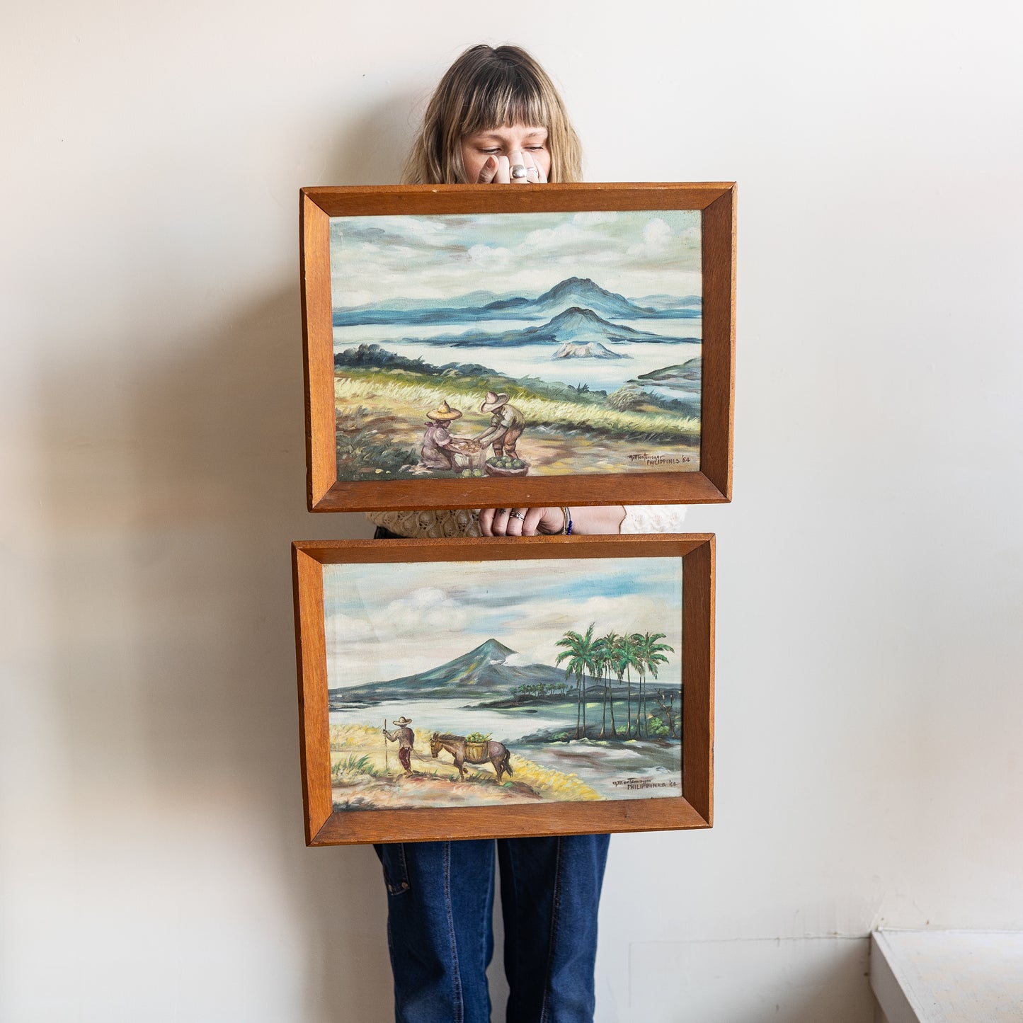 Dune Vintage Art | Ocean View of Philippines circa 1964 * Pick Up Only