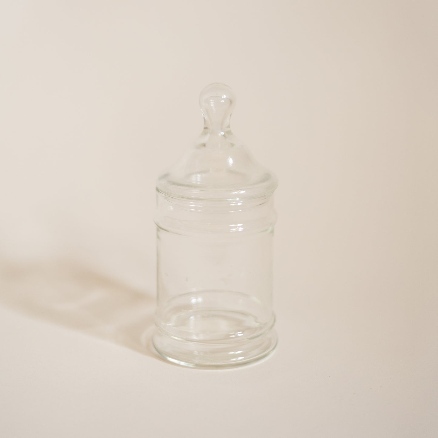 Lidded Small Apothecary Jar