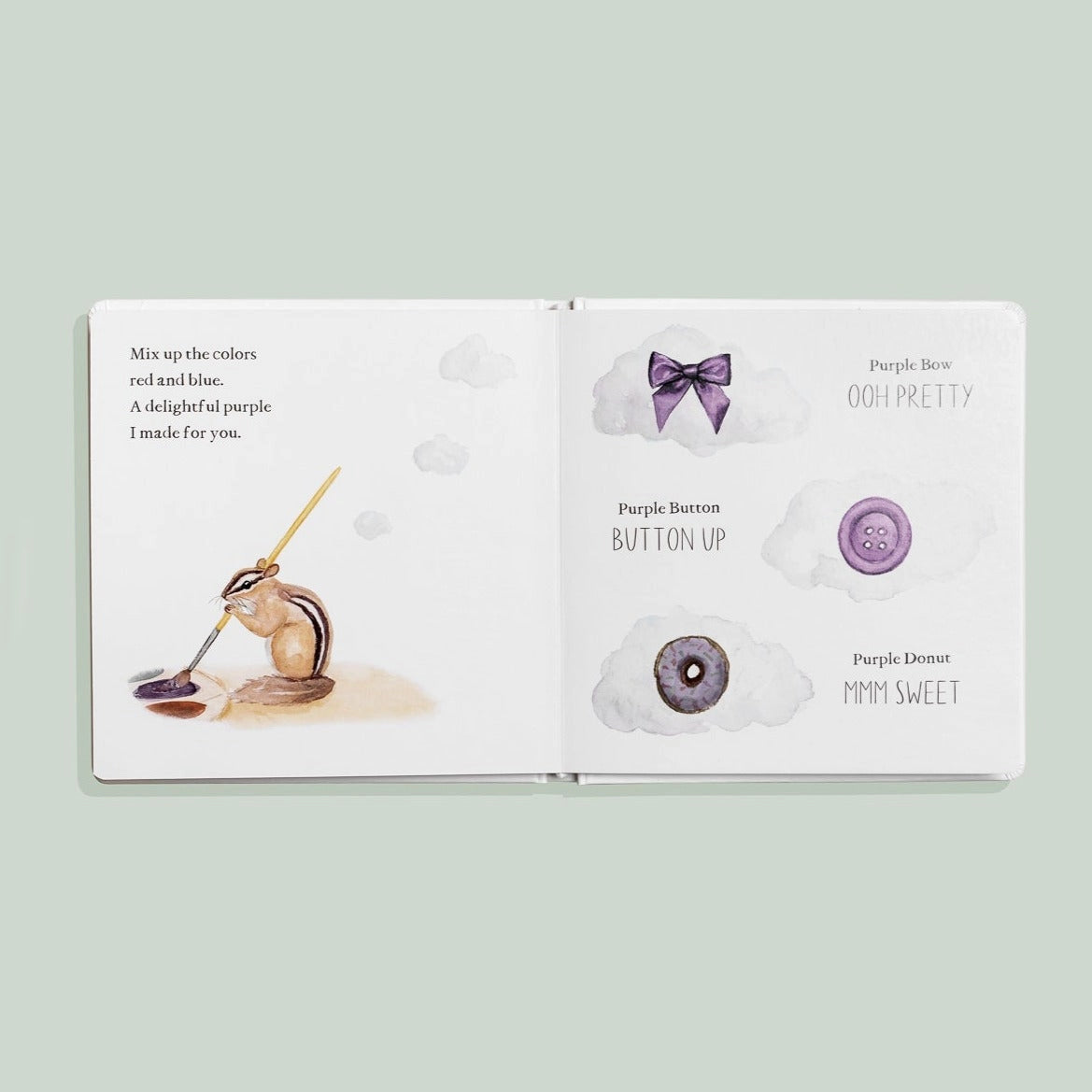 Page & Tate Co. | Wishy Washy, A First Words and Colors Book by Tabitha Paige