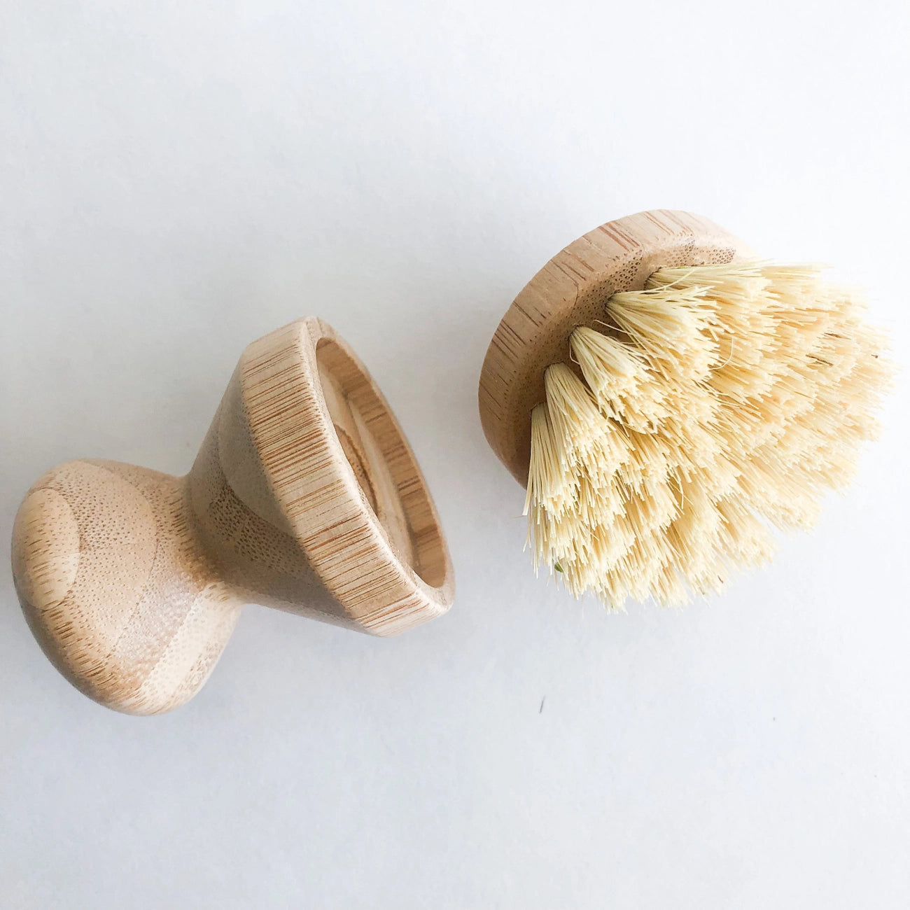 Smile Boutiques | Replacement Head for Natural Bamboo Pot and Dish Brush