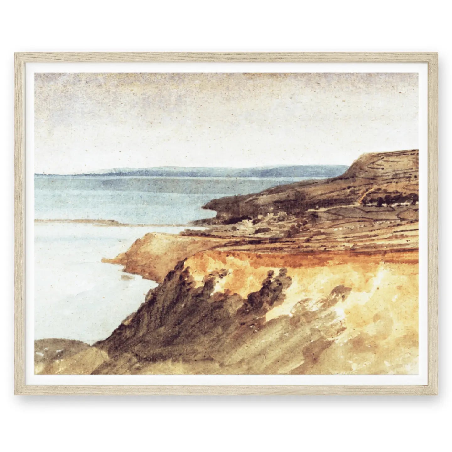 Knot & Soul | Coastal Cliffs Print, 8x10