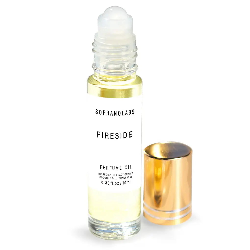 Soprano Labs | Roll On Perfume 10ml, Fireside