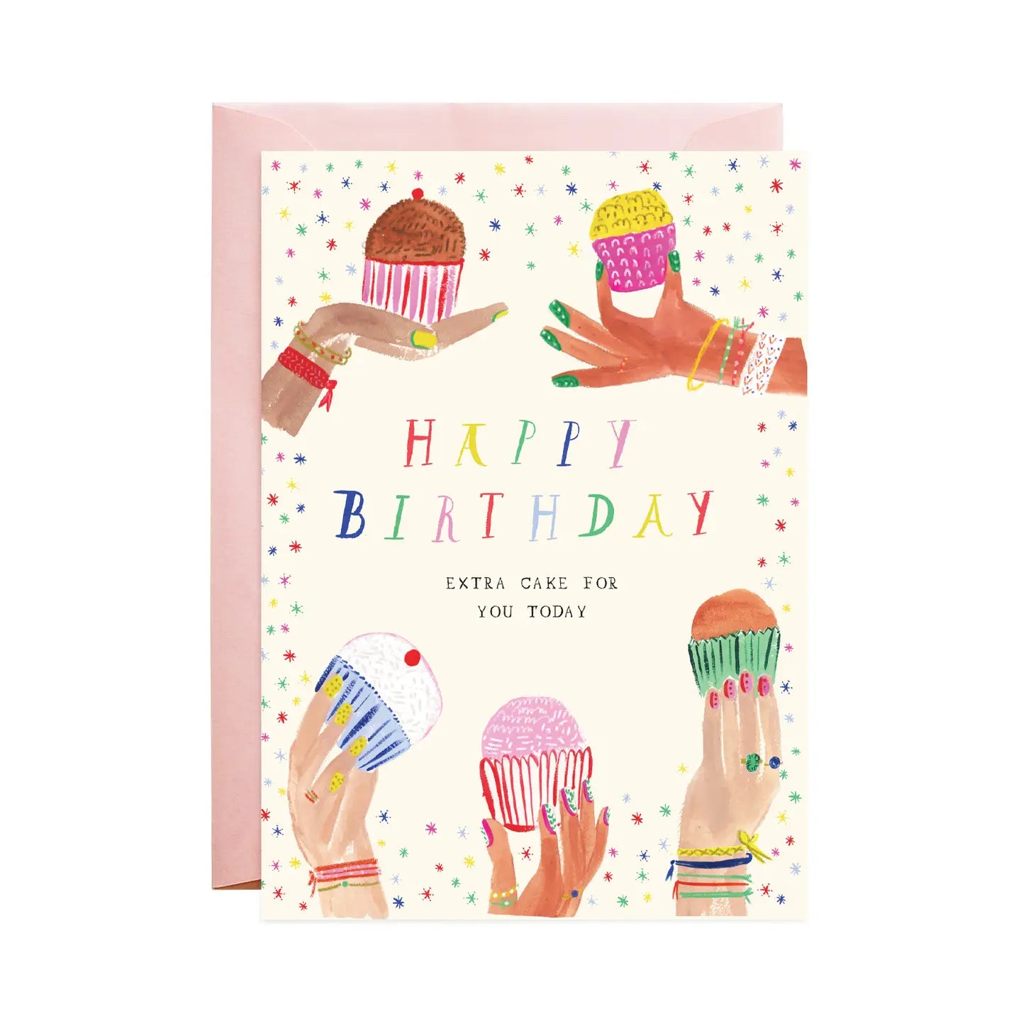 Mr. Boddington's Studio | Confetti Cupcakes Birthday Card