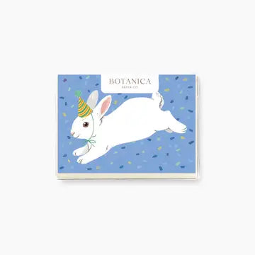 Botanica Paper | Blue Bunny Mini Boxed Cards, Set of 8
