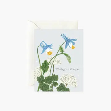 Botanica Paper | Wishing You Comfort Sympathy Card