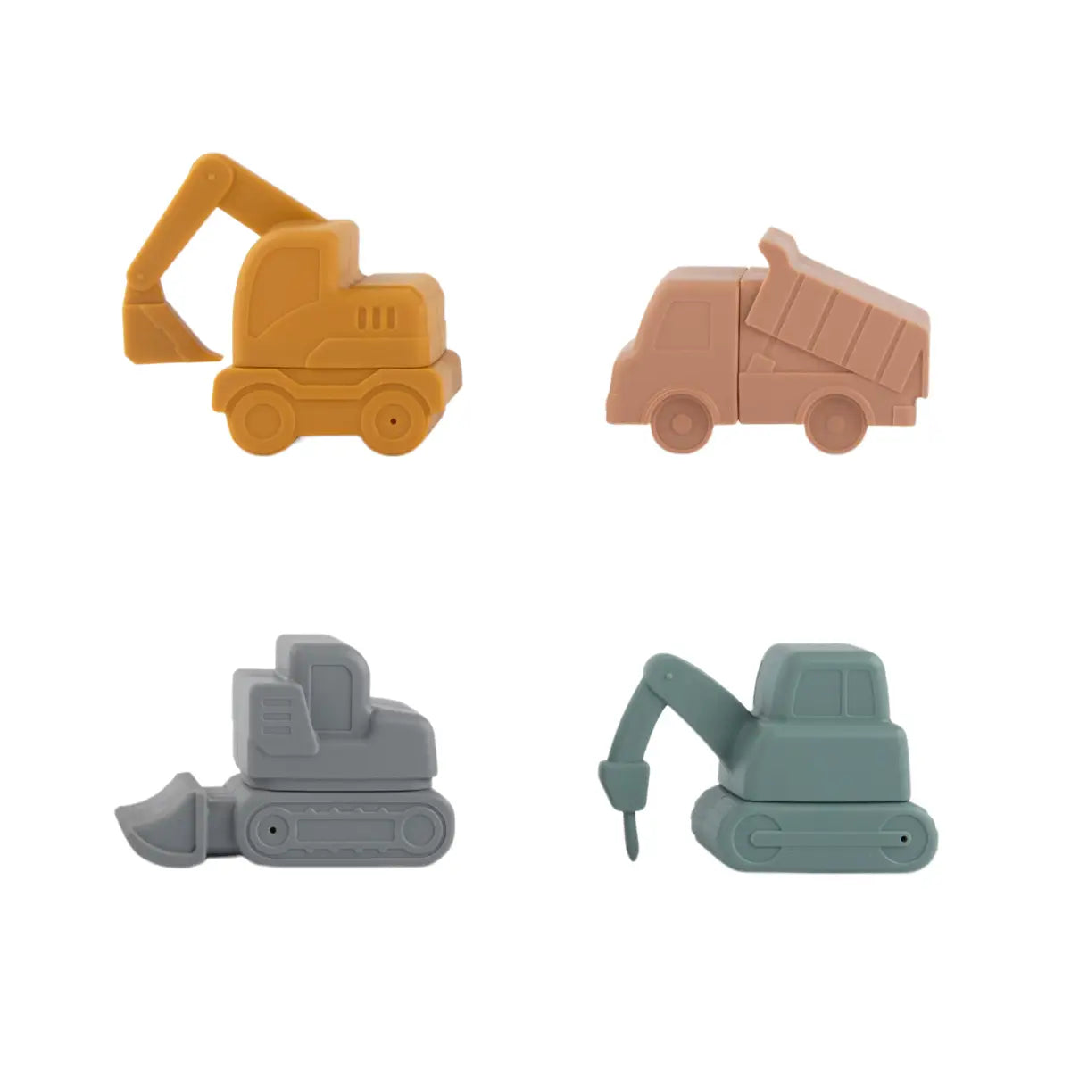Bug + Bean Kids | Construction Bath Toy Set