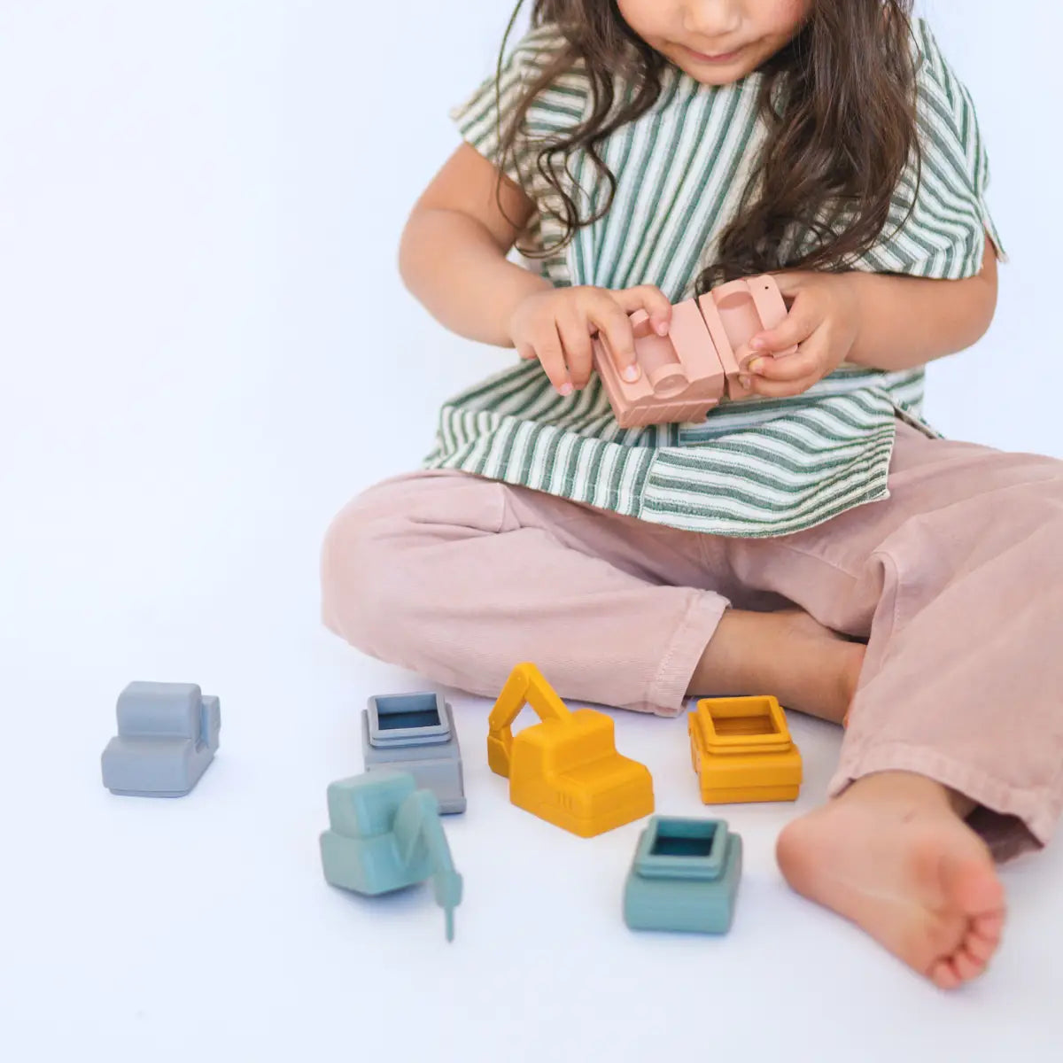 Bug + Bean Kids | Construction Bath Toy Set