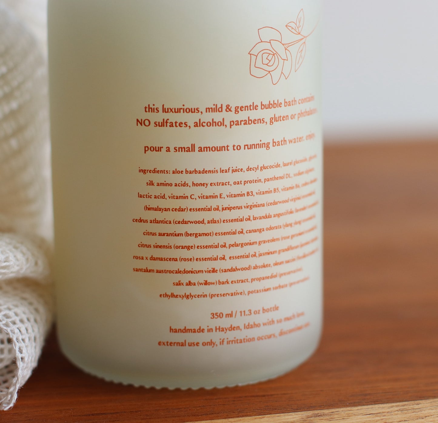Ginger + June | Bubble Bath, Pillow Talk
