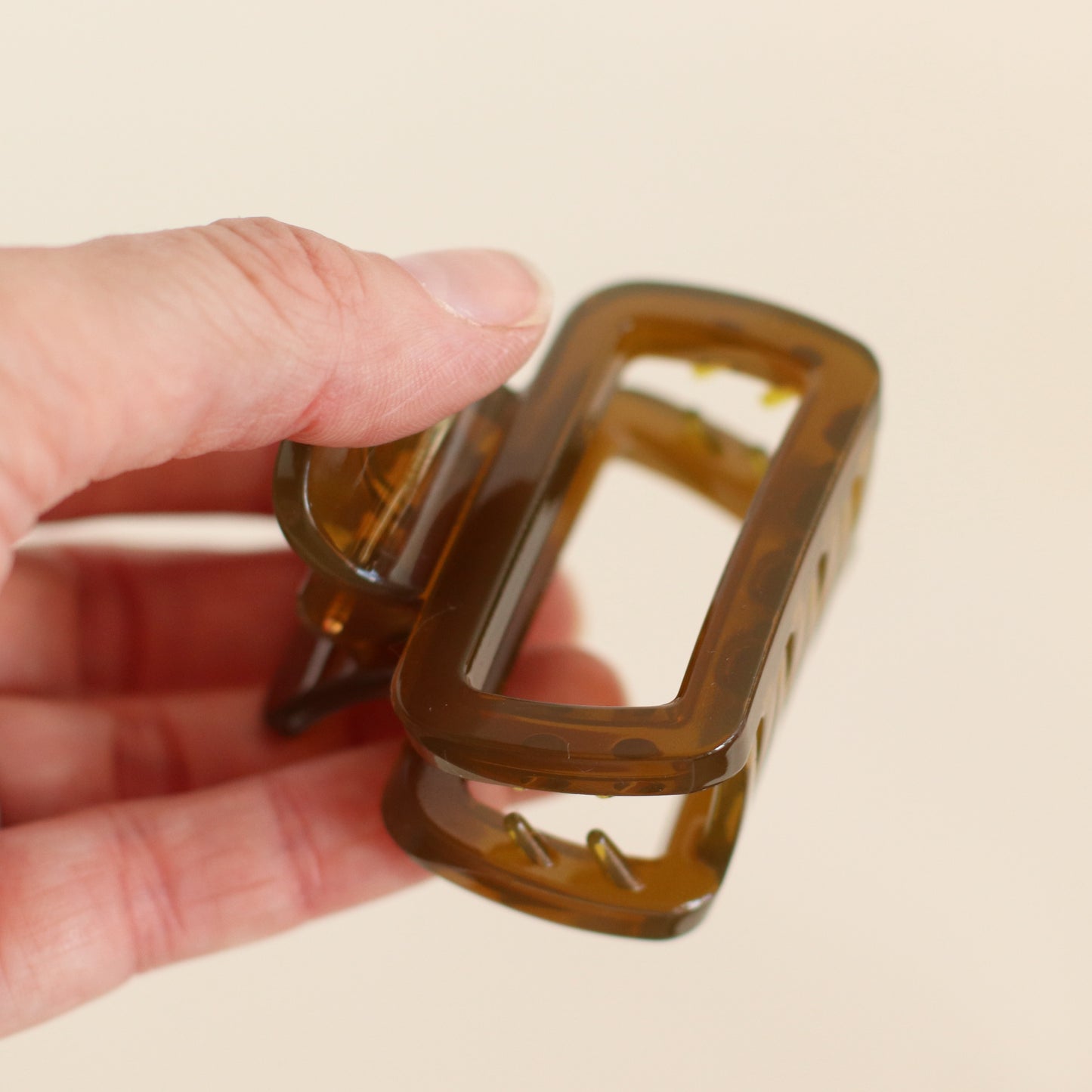 Diva | Small Rectangle Jelly Clip, Choose Your Color