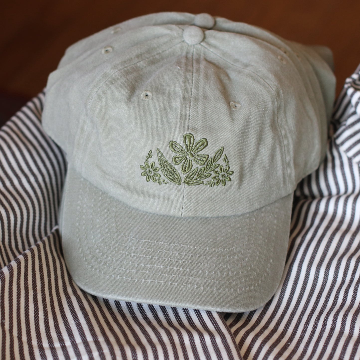 Embroidered Cap | Peace Cosmos